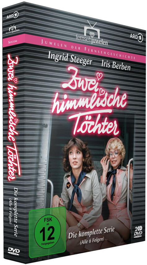 DVD-Box-Set. Zwei Frauen auf dem Cover. Titel: Zwei himmlische Töchter. FSK 12.