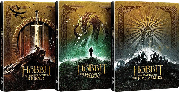 Pack Trilogía El Hobbit ed. Steelbook (1-3) - 4K Ultra HD + Blu-ray