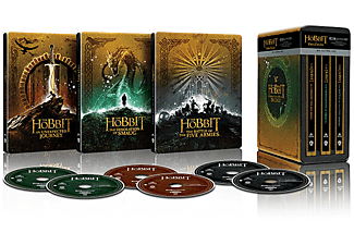 Pack Trilogía El Hobbit ed. Steelbook (1-3) - 4K Ultra HD + Blu-ray