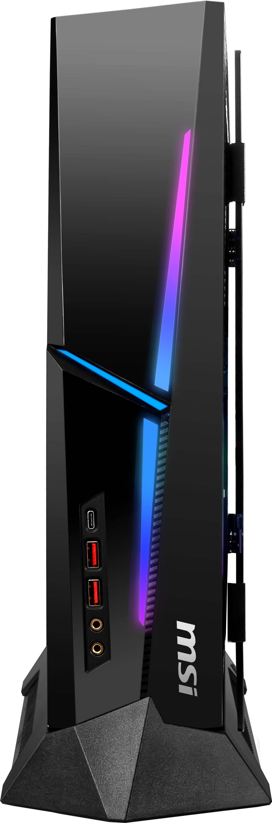 MSI Gaming PC MEG Trident X 10SE-843, i7-10700K, 16GB RAM, 1TB SSD, 1TB HDD, RTX 2080 Super, Schwarz Gaming PC, Intel® Core™ i7-10700K Prozessor (16 MB Cache, bis zu 5.10 GHz), 16 GB RAM SSD, Schwarz