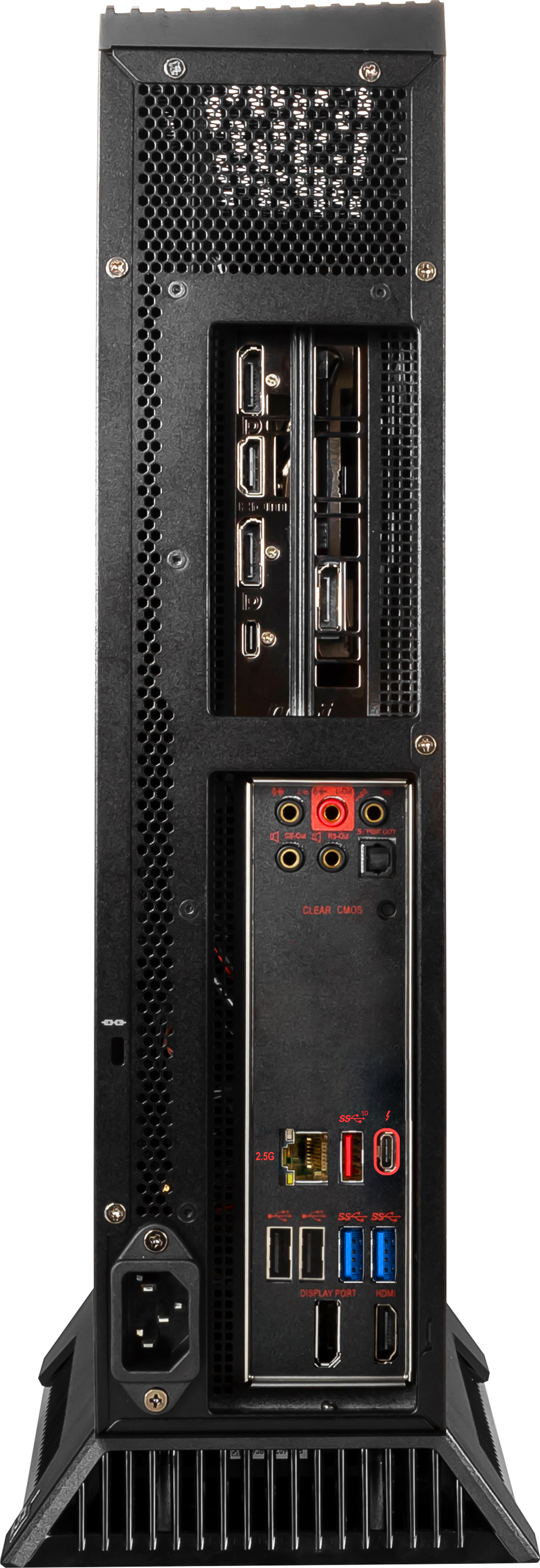 MSI Gaming PC MEG Trident X 10SE-843, i7-10700K, 16GB RAM, 1TB SSD, 1TB HDD, RTX 2080 Super, Schwarz Gaming PC, Intel® Core™ i7-10700K Prozessor (16 MB Cache, bis zu 5.10 GHz), 16 GB RAM SSD, Schwarz