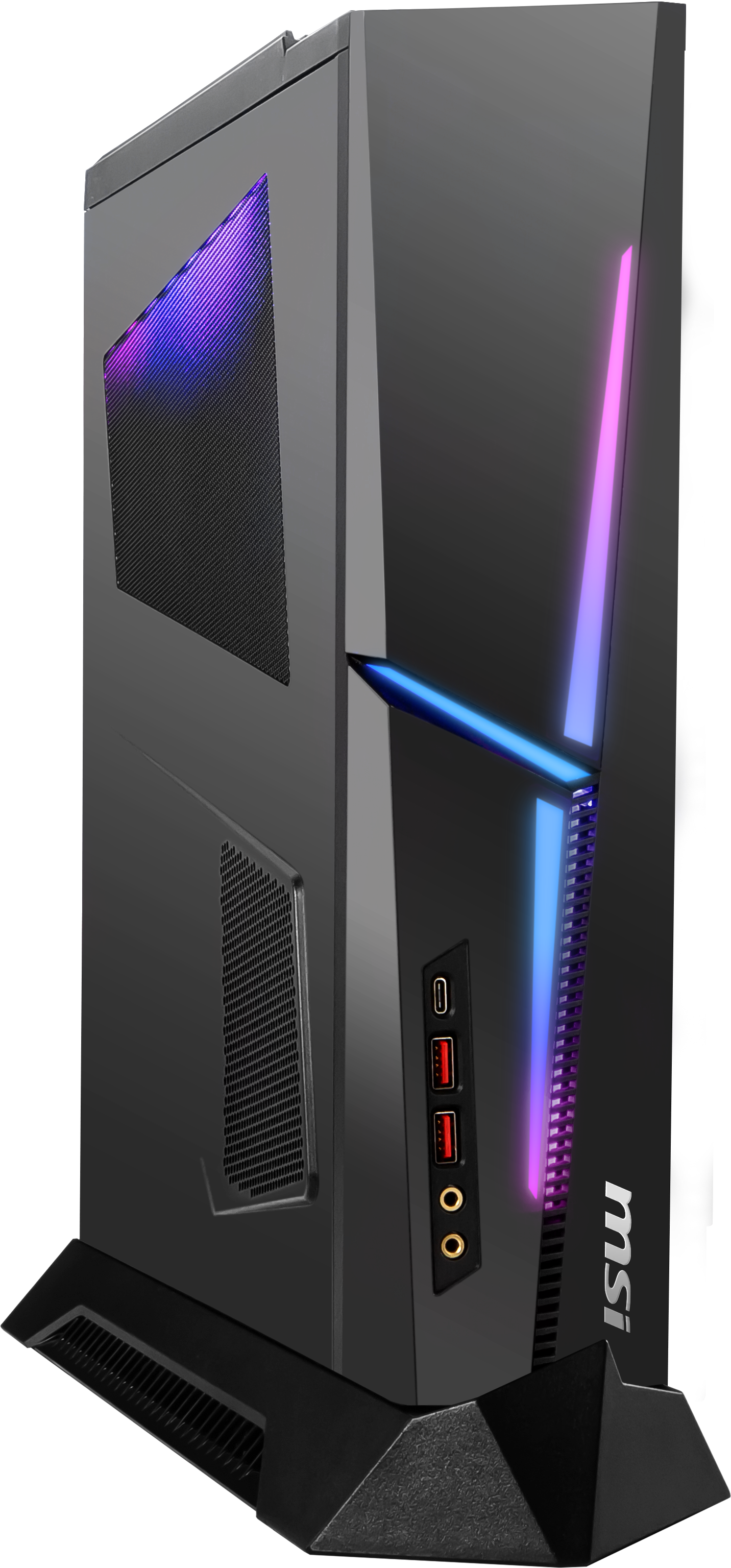 MSI Gaming PC MEG Trident X 10SE-843, i7-10700K, 16GB RAM, 1TB SSD, 1TB HDD, RTX 2080 Super, Schwarz Gaming PC, Intel® Core™ i7-10700K Prozessor (16 MB Cache, bis zu 5.10 GHz), 16 GB RAM SSD, Schwarz
