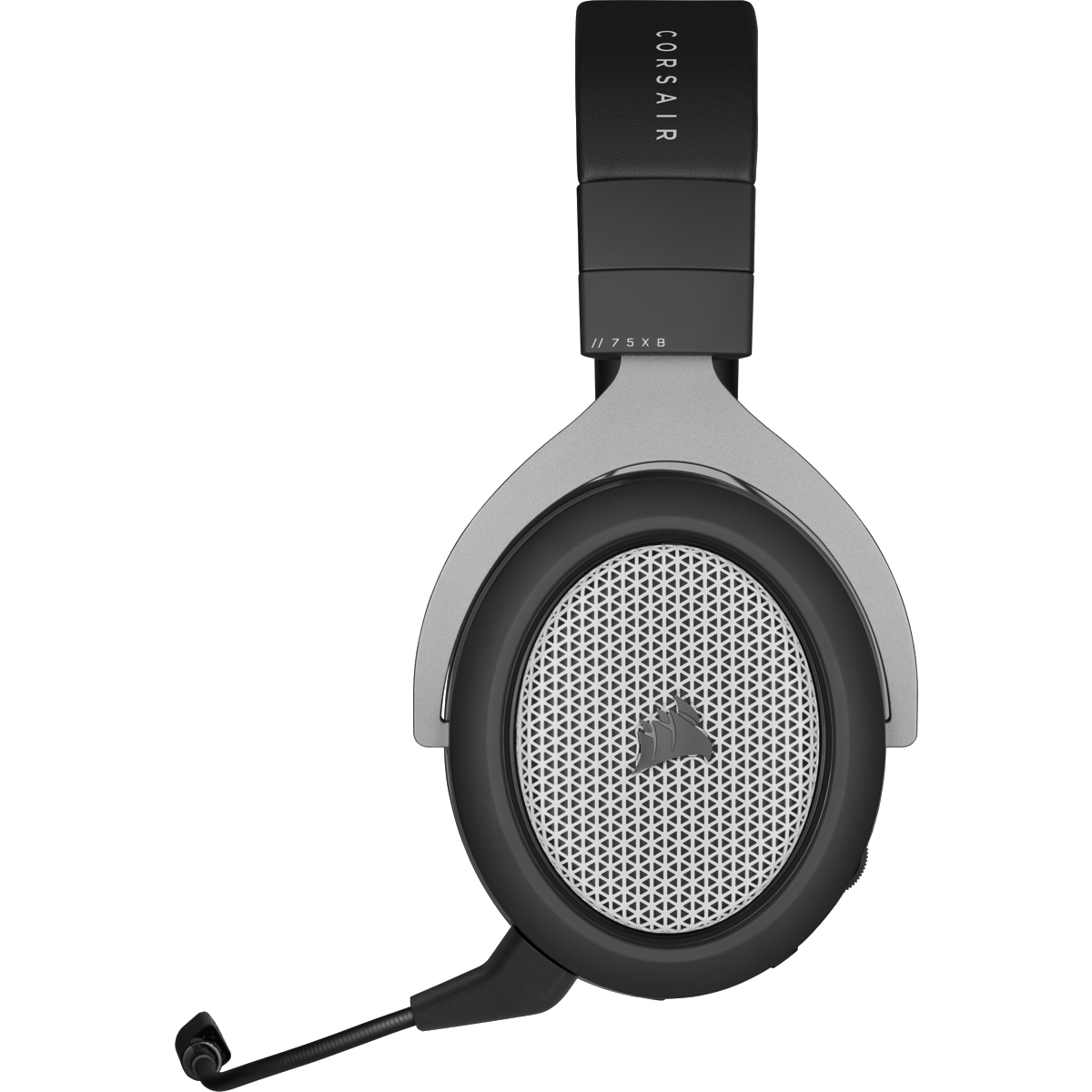 CORSAIR HS75 XB WIRELESS, Over-ear Gaming Headset Schwarz/Silber