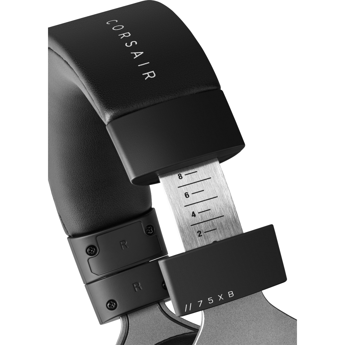CORSAIR HS75 XB WIRELESS, Over-ear Gaming Headset Schwarz/Silber