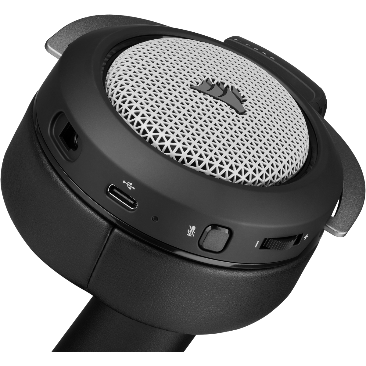 CORSAIR HS75 XB WIRELESS, Over-ear Gaming Headset Schwarz/Silber
