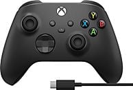 MICROSOFT HW Manette sans fil Xbox Noir (1V8-00002)