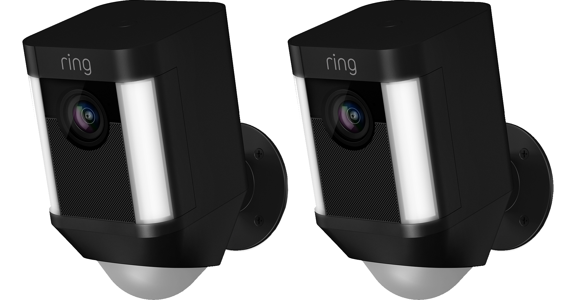 RING Spotlight Cam Battery Black Duo Pack