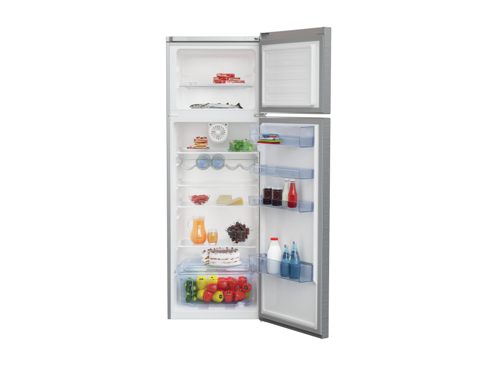 Frigorífico dos puertas - Beko RDSA310M30XBN, 306 l, Cíclico, 175 cm., Inox
