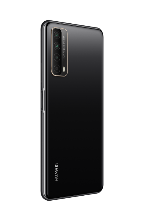 Huawei P Smart 2021, Negro, 128 GB, 4 GB RAM, 6.67" Full HD+, Kirin 710A, 5000 mAh + Watch Fit