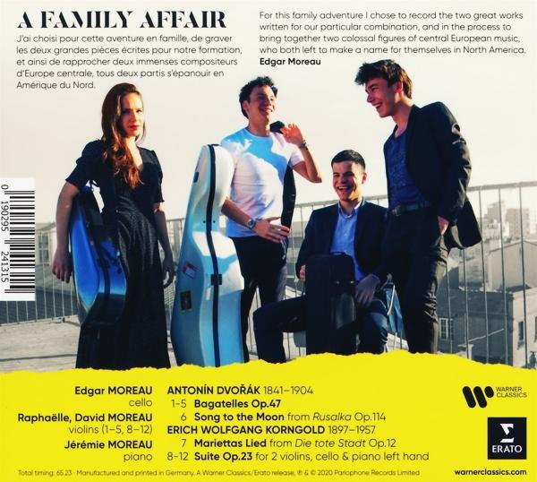 Edgar Moreau - A Family Affair  - (CD)
