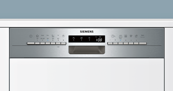 SIEMENS SN536S01GE IQ300 Geschirrspüler (teilintegrierbar, 598 mm breit, 46 dB (A), E)