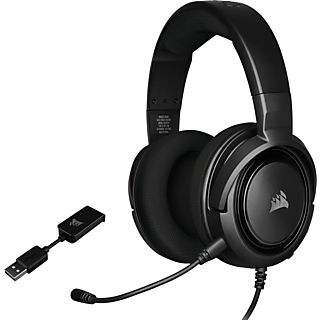 CORSAIR HS45 Surround - Gaming Headset, Schwarz/Grau