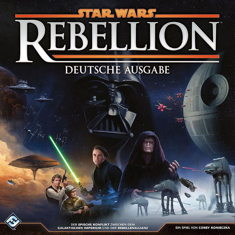 FANTASY FLIGHT GAMES Grundspiel Wars: Star Rebellion Mehrfarbig Gesellschaftsspiel