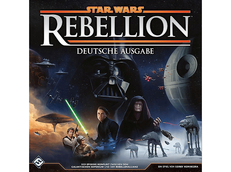 FANTASY FLIGHT GAMES Star Wars: Rebellion Mehrfarbig Grundspiel Gesellschaftsspiel
