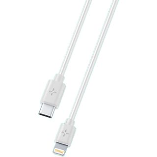 PLOOS PLCABC2LMFI2MW - Cavo USB-C per Lightning (Bianco)