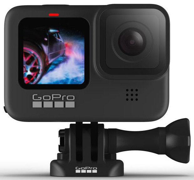 GOPRO Actioncam HERO9 Black + Télécommande + Batterie (CHDRB-902-RW)