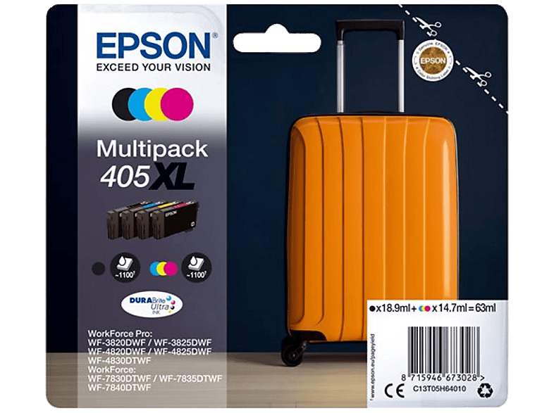 Epson 405XL Inktcartridge Multipack