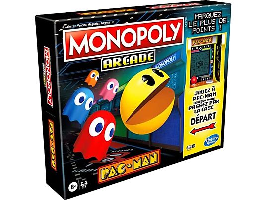 HASBRO Monopoly Arcade : Pac-Man - Gioco da tavolo (Multicolore)