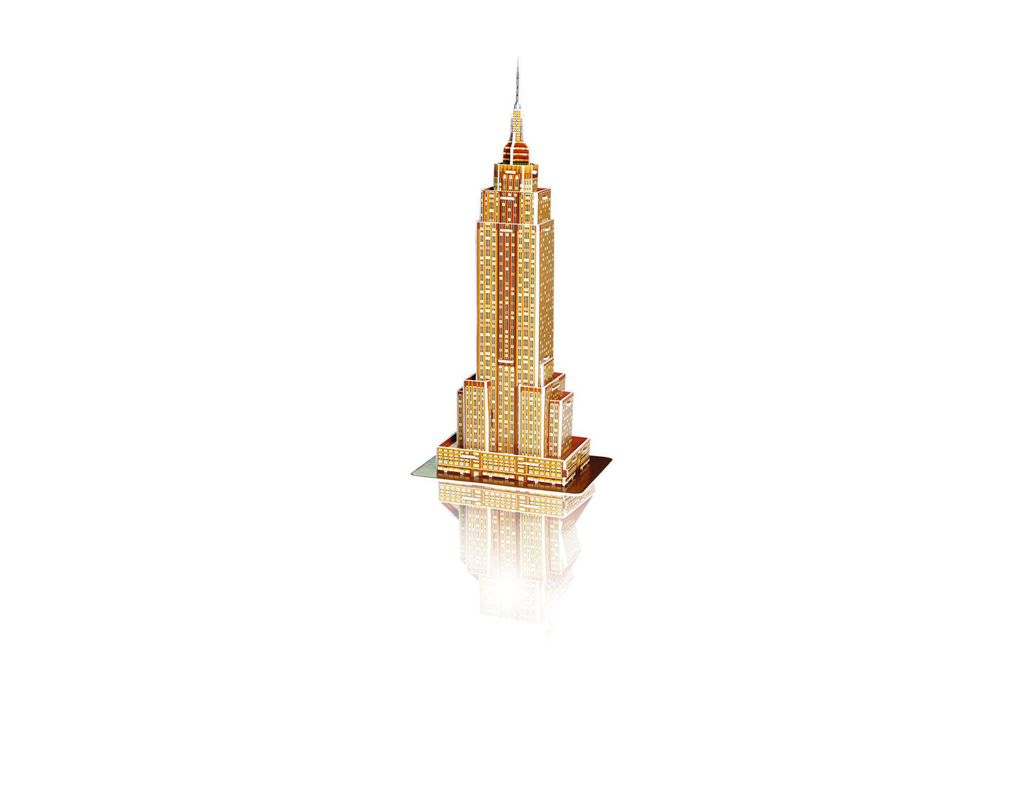 3D State Mehrfarbig Puzzle, Building Empire REVELL