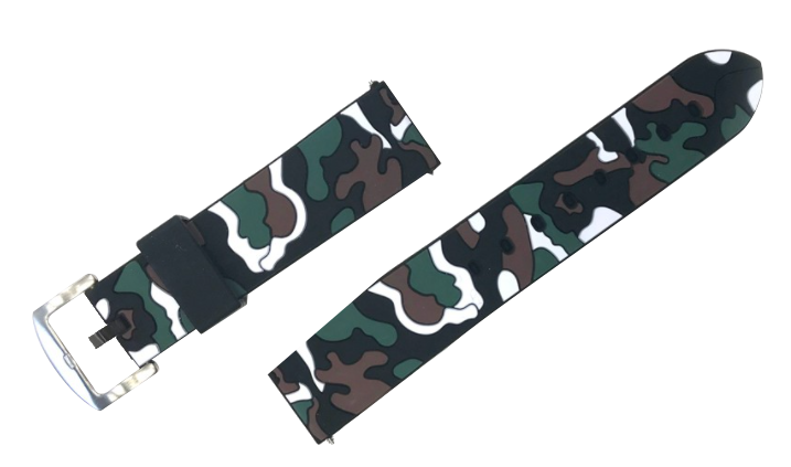 CELLECT Samsung Gear S3/Watch szilikon óraszíj, 46 mm, Zöld