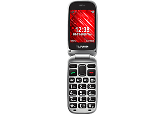 Móvil - Telefunken S540, Para mayores, Bluetooth, 2.8", 64 MB, Negro