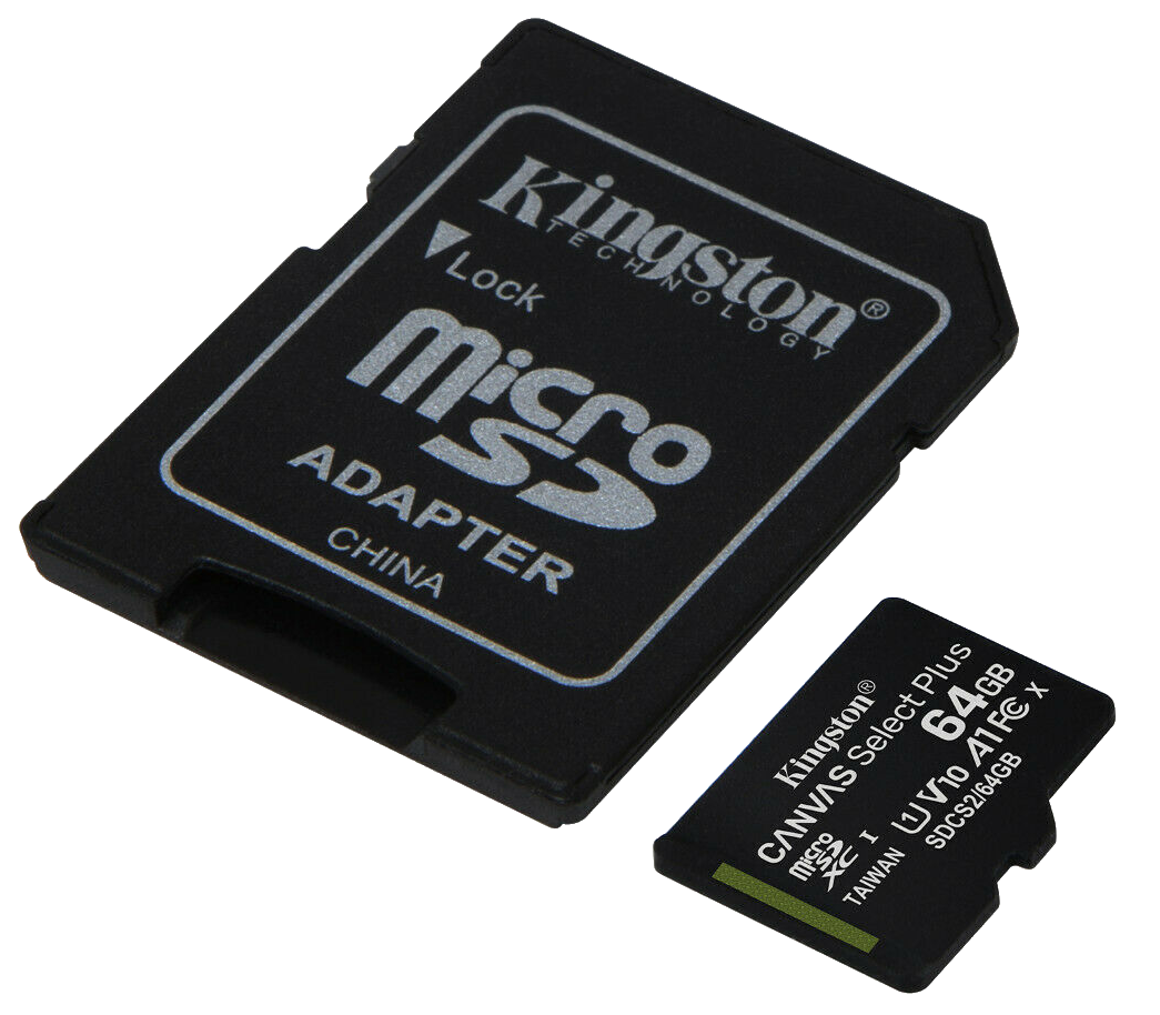KINGSTON Canvas Select Plus MicroSDXC 64GB,Class10