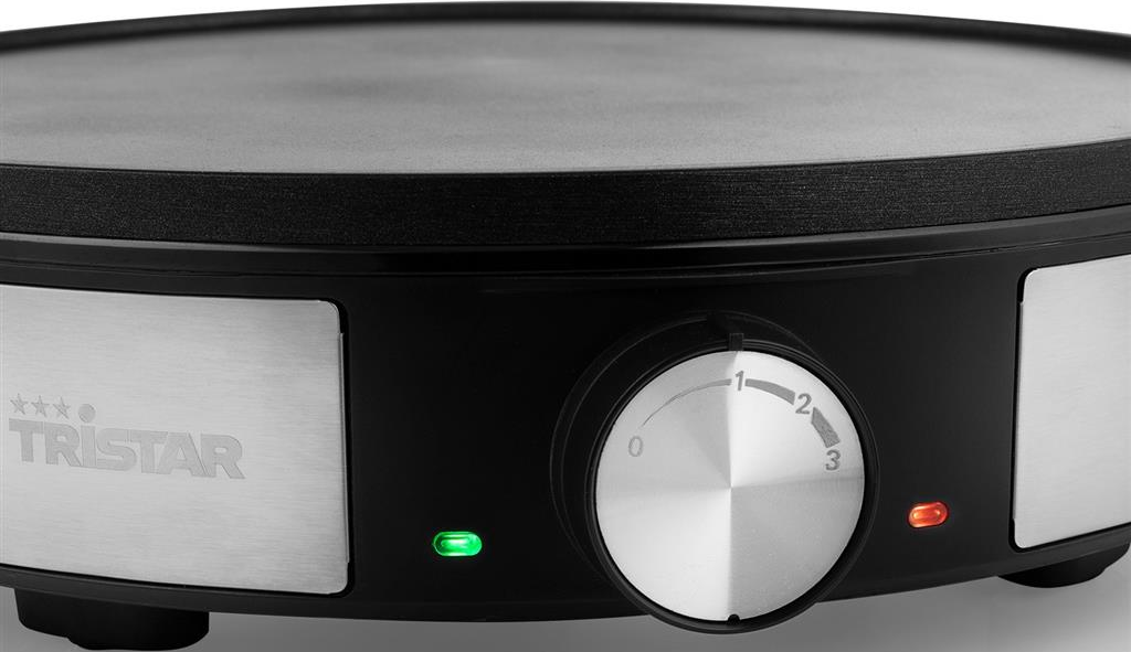 TRISTAR BP-2638 - Crêpe-Maker (Schwarz/ Silber)