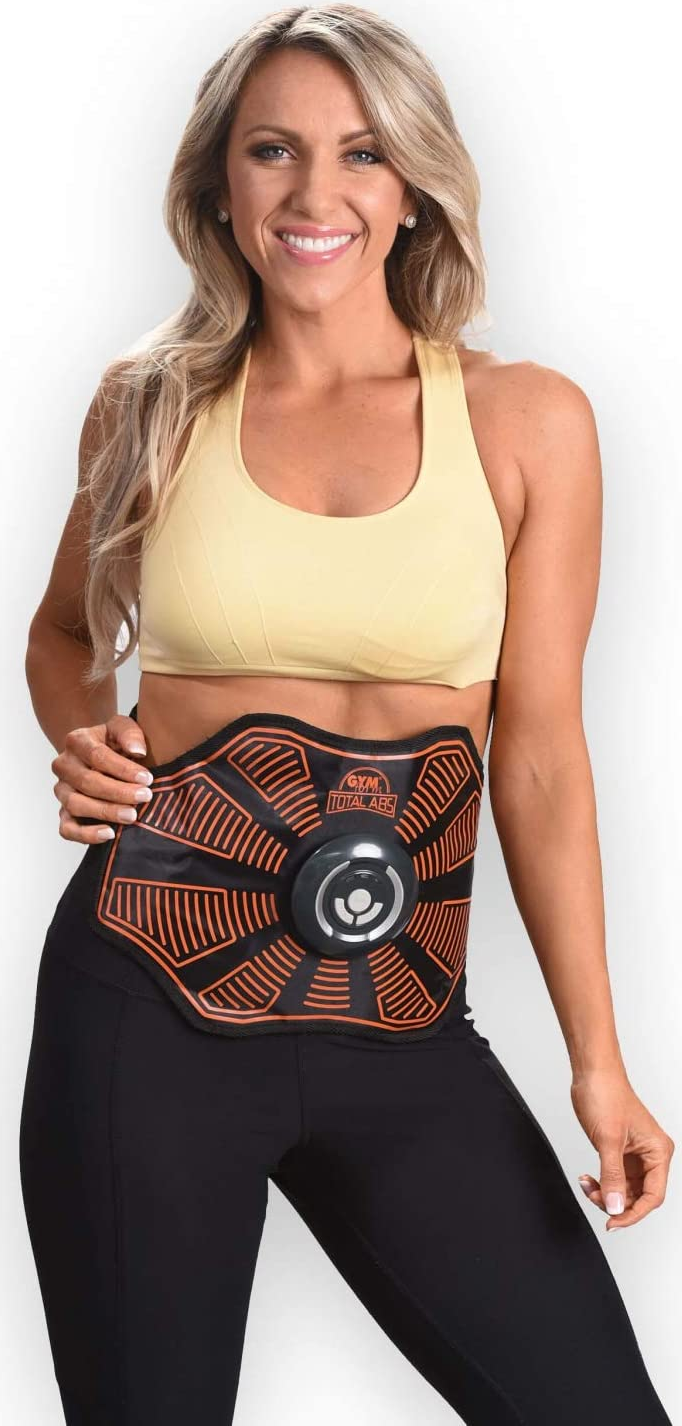 BEST DIRECT Gymform Total Abs - EMS-Trainer (Schwarz/Orange)