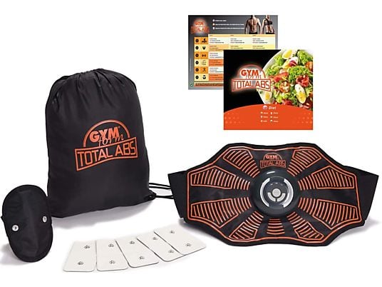 BEST DIRECT Gymform Total Abs - EMS-Trainer (Schwarz/Orange)