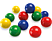 HUBELINO Pompa a sfera + Set di sfere Bundle (Estensione) - Pista di sfere (Multicolore)