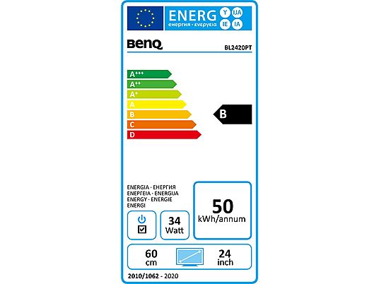 BENQ Computerscherm Designer BL2420PT 24" (9H.LCWLA.TBE)