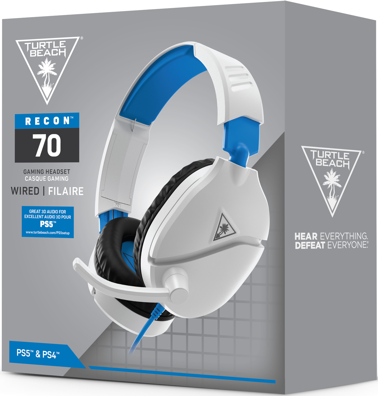 TURTLE BEACH EAR FORCE RECON 70P WH Over-ear Gaming headset Wit