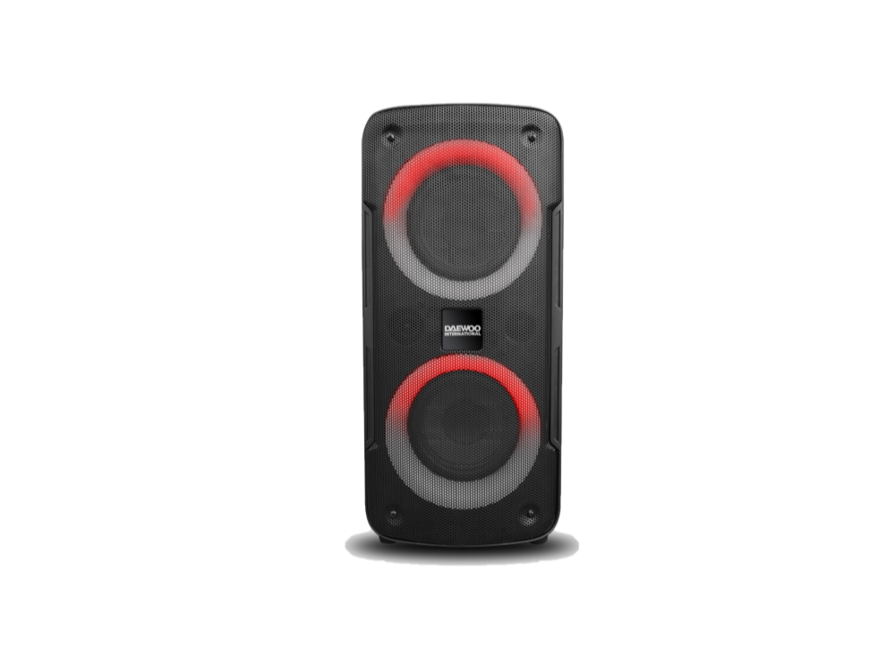 Altavoz inalámbrico - Daewoo DSK-378, 30W, Bluetooth, Micro Jack, Con micrófono, Negro