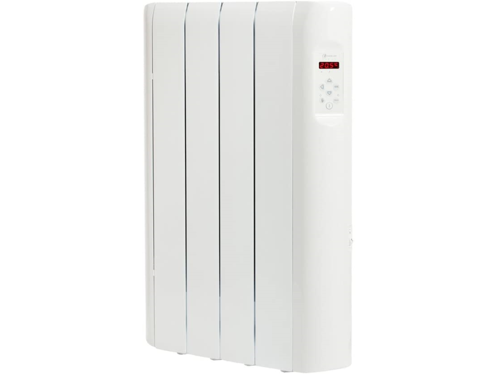 Emisor térmico Haverland RCE4S, elementos, 600 W, modos, programas,  Termostato digital, Blanco