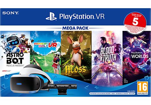SONY Playstation VR Megapack III + 5 Games