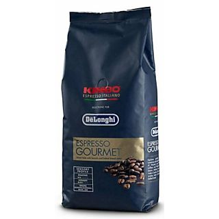 Café en grano - De'Longhi Kimbo Gourmet, 1kg, Arábica y Robusta