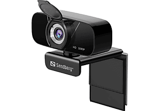 SANDBERG Webcam 1080P Chat Zwart (134-15)