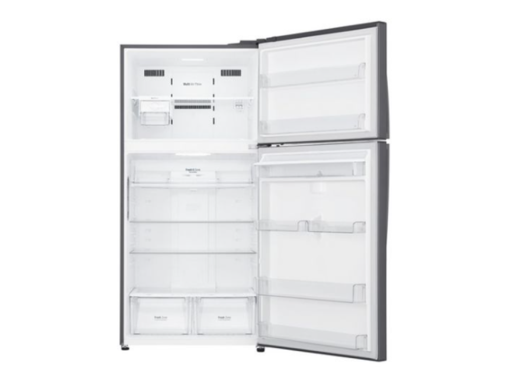 Frigorífico dos puertas - LG GTF916PZPZD, 592 l, Total No Frost, 184 cm, 38 dB, Inox
