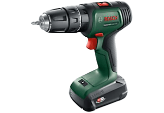 BOSCH UniversalImpact Akkus kétfokozatú ütvefúró-csavarozógép kofferban, 18V (2x 1,5Ah) (06039D4102)