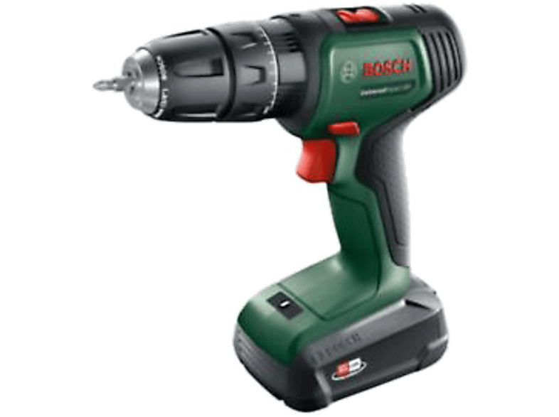 BOSCH UniversalImpact Akkus kétfokozatú ütvefúró-csavarozógép kofferban, 18V (2x 1,5Ah) (06039D4102)