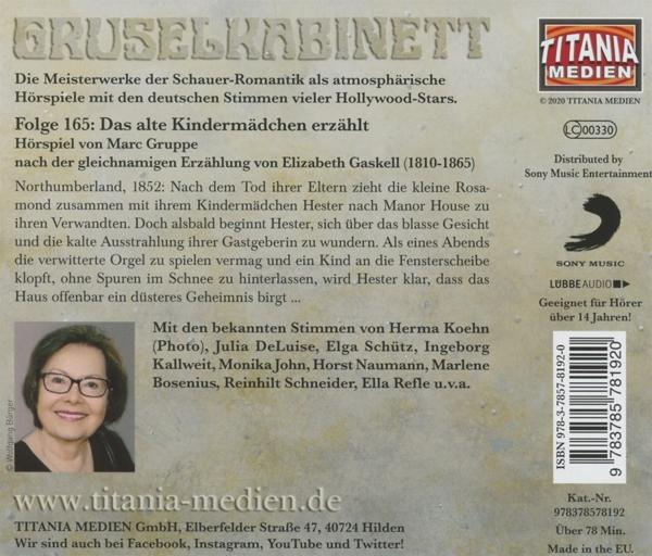 Gruselkabinett - Gruselkabinett - Folge 165  - (CD)