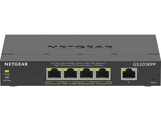 NETGEAR GS305EPP - Switch (Noir)