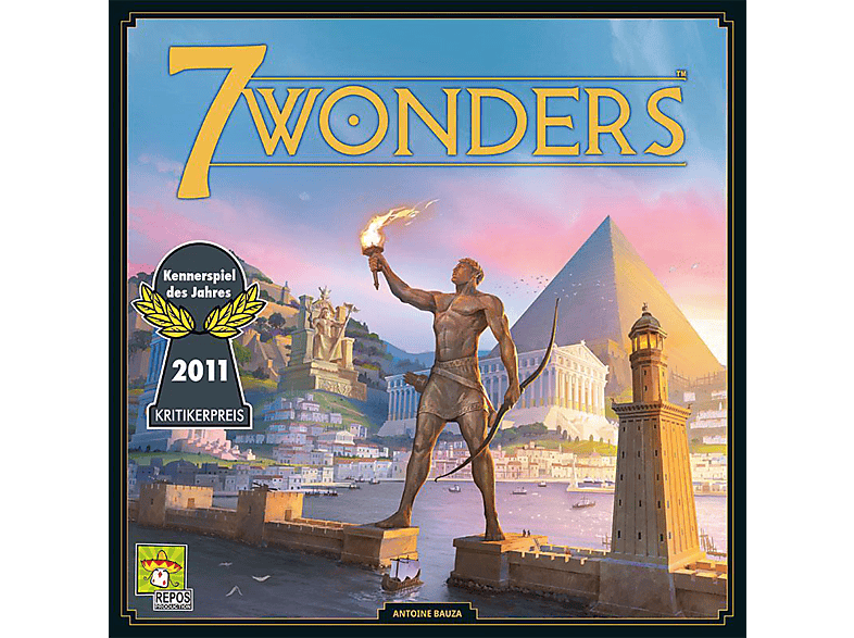 7 (neues Wonders PRODUCTION Grundspiel Mehrfarbig Gesellschaftsspiel REPOS Design)