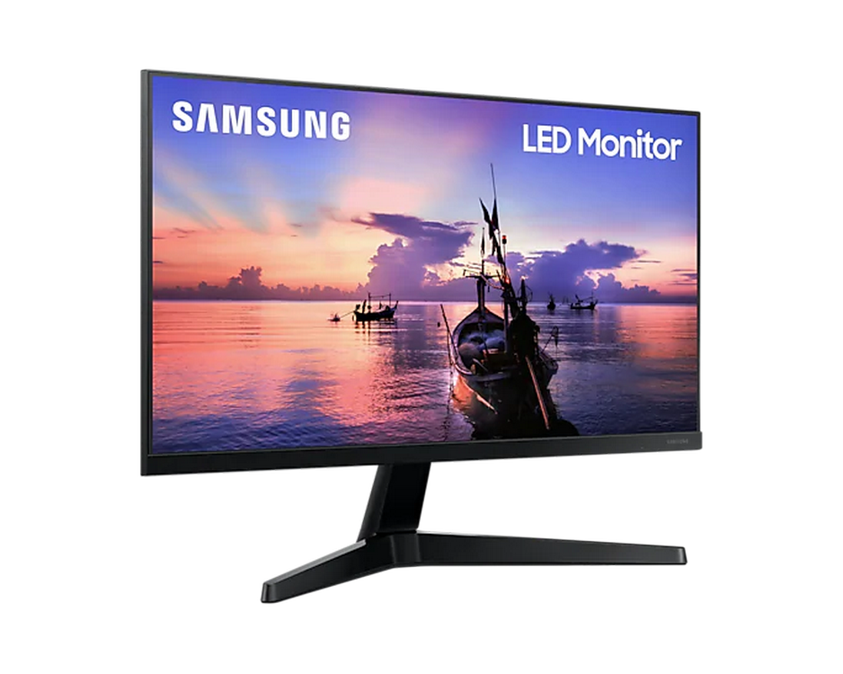 Monitor - Samsung LF22T350FHUXEN, 22" FHD, 5 ms, 75 Hz, HDMI, LED, 250 cd/m², Negro