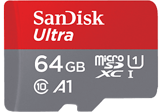 SANDISK Geheugenkaart microSDXC Ultra 64 GB (186504)