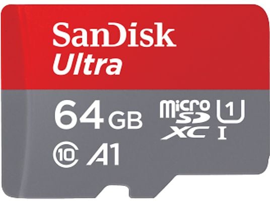 SANDISK Geheugenkaart microSDXC Ultra 64 GB (186504)