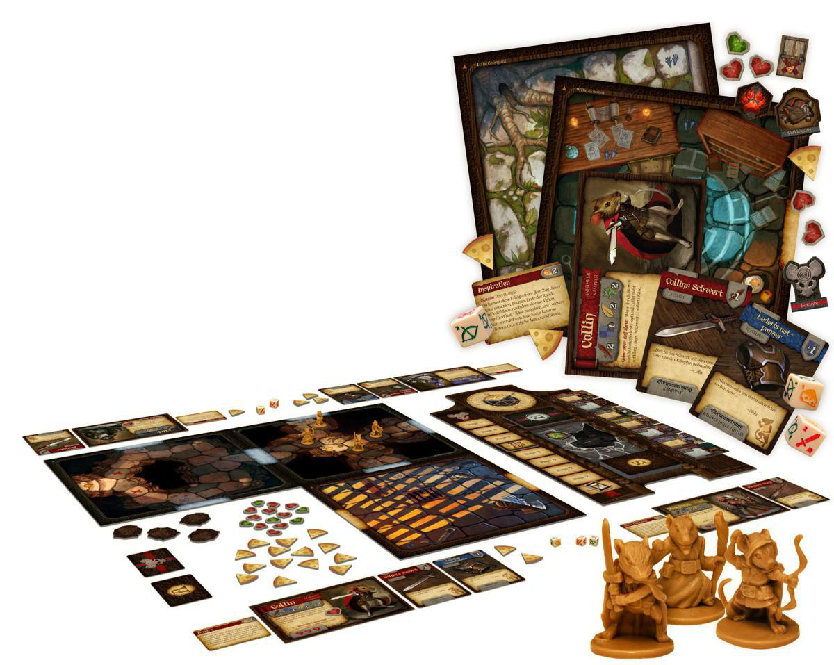 PLAID HAT GAMES Maus und Mystik Grundspiel Gesellschaftsspiel Mehrfarbig