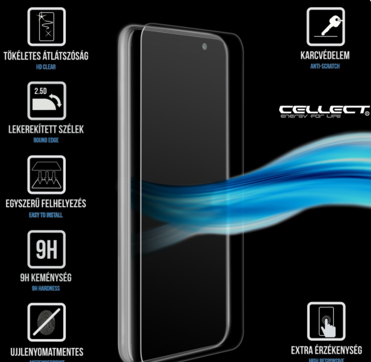 CELLECT iPhone 12 ''6.7'' üvegfólia