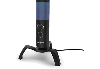 URAGE Stream 750HD asztali mono mikrofon állvánnyal, USB, fekete (186059)