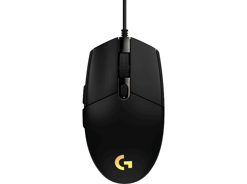 Logitech G G203 Lightsync Kabelgebundene Gaming Maus, Lightsync RGB, 6 Tasten, Schwarz — Foto 4 von 4